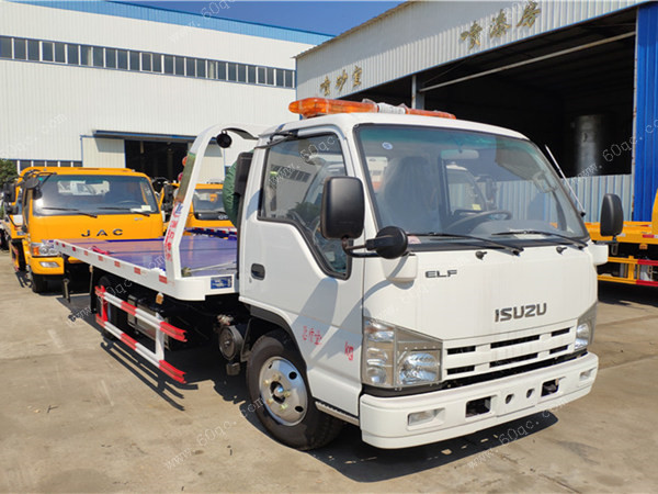 慶鈴五十鈴藍牌一拖二清障車 慶鈴五十鈴藍牌一拖二清障車