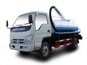 福田時(shí)代藍(lán)牌吸糞車(chē)