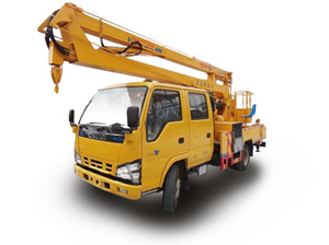 慶鈴五十鈴雙排16米高空作業車