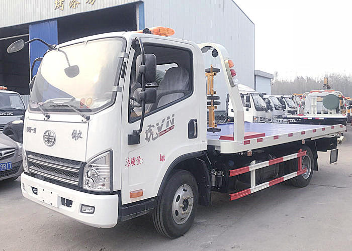 解放虎VN藍牌清障車（白顏色）