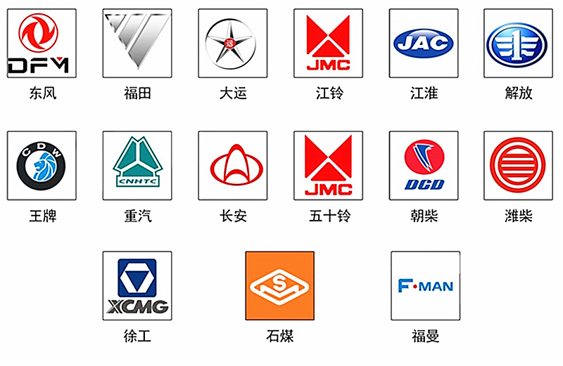 多種品牌可選