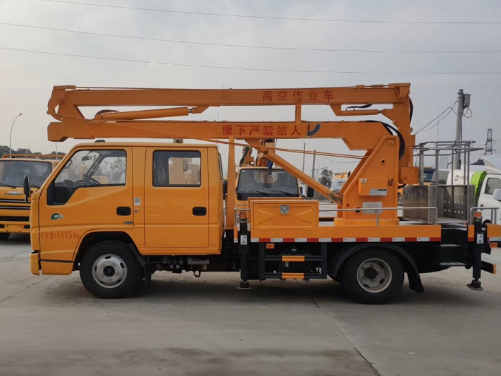 江鈴雙排12米國六高空作業(yè)車